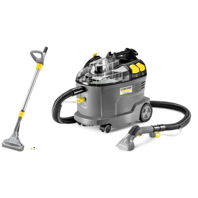 Karcher Puzzi 8/1 en uitbreiding voor tapijtreiniging